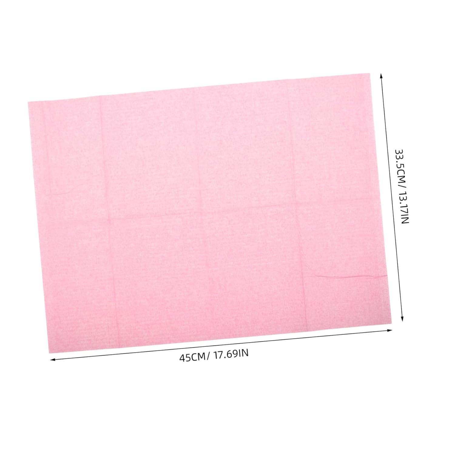 Mikinona Dispos. Nail Mat 125pcs Pink Nonwoven Mats Nail Pads Towels for Manicure