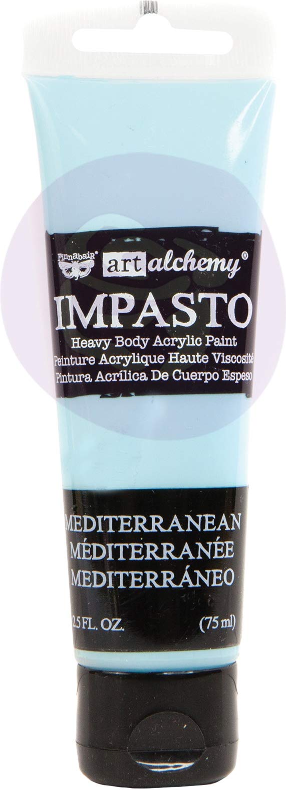 Prima Marketing Finnabair Art Alchemy Impasto Paint 2.5 Fluid Ounces-Mediterranean