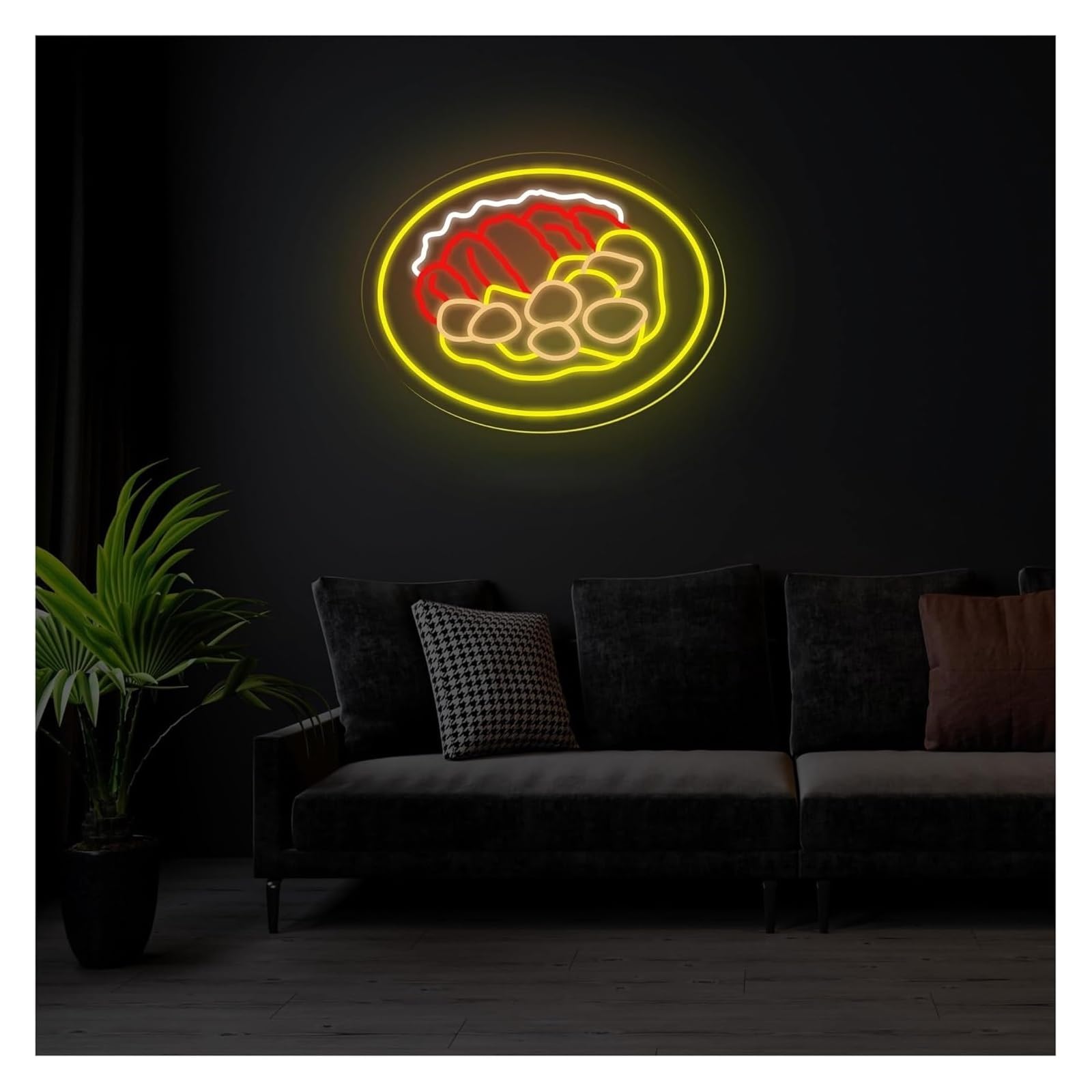 Personalised for neon Signs Neon Signs Decor Curry Sign