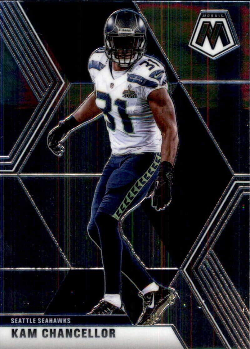2020 Panini Mosaic #187 Kam Chancellor Seattle Seahawks NFL Football Trading Card