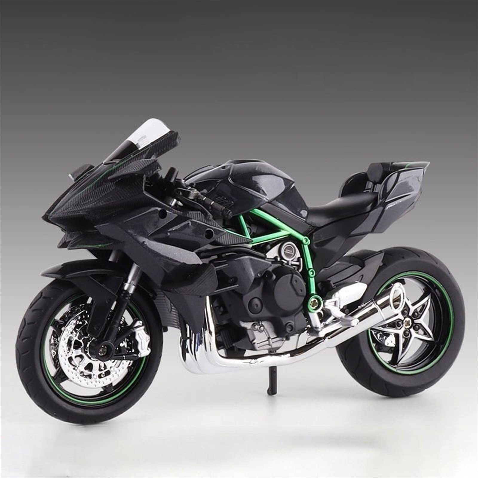 SEYXF Motorbike Toy Motorcycle Toys Collection for Kawasaki-H2R for Ninja Diecast Model Toy Birthday Gift 1:12