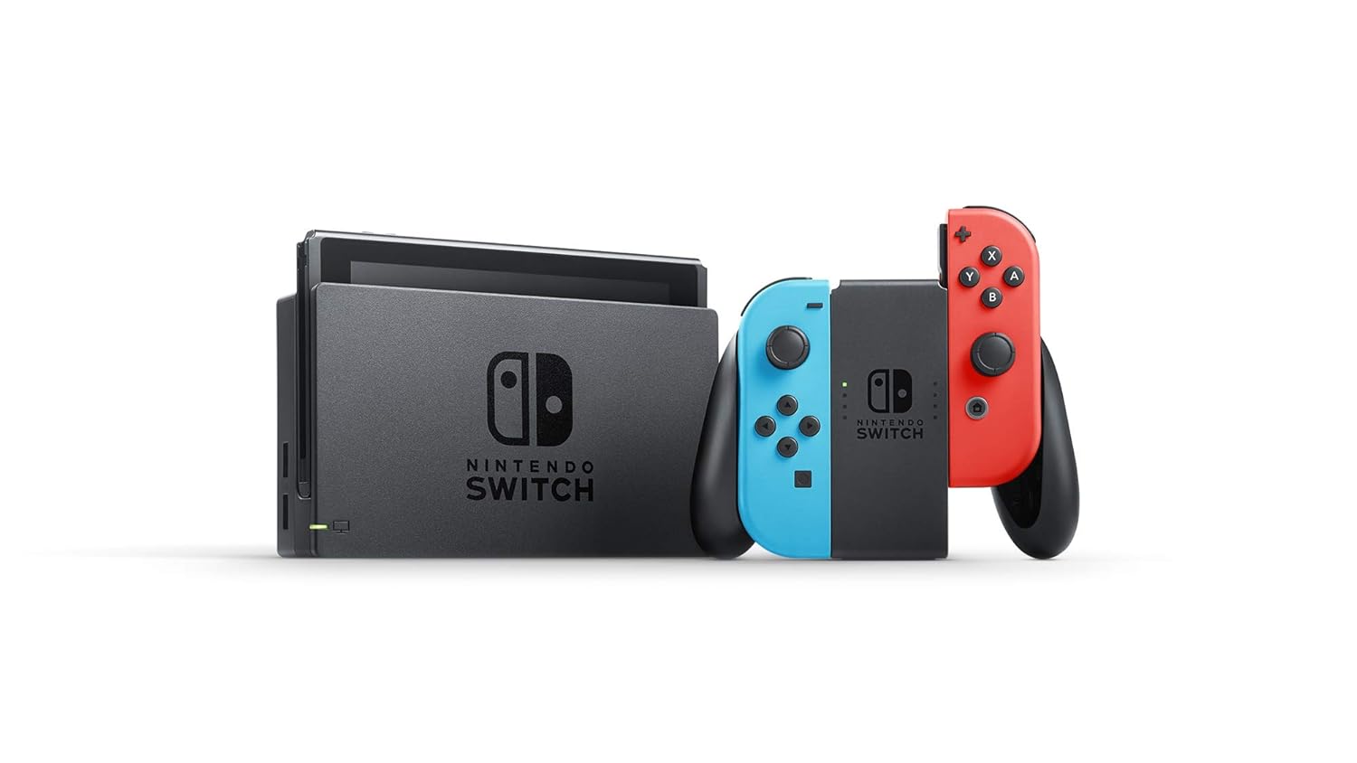 Nintendo Switch W Neon Blue Neon Red Joy Con 35 Nintendo Eshop Credit Download Code Nintendo Switch Video Games Amazon Com