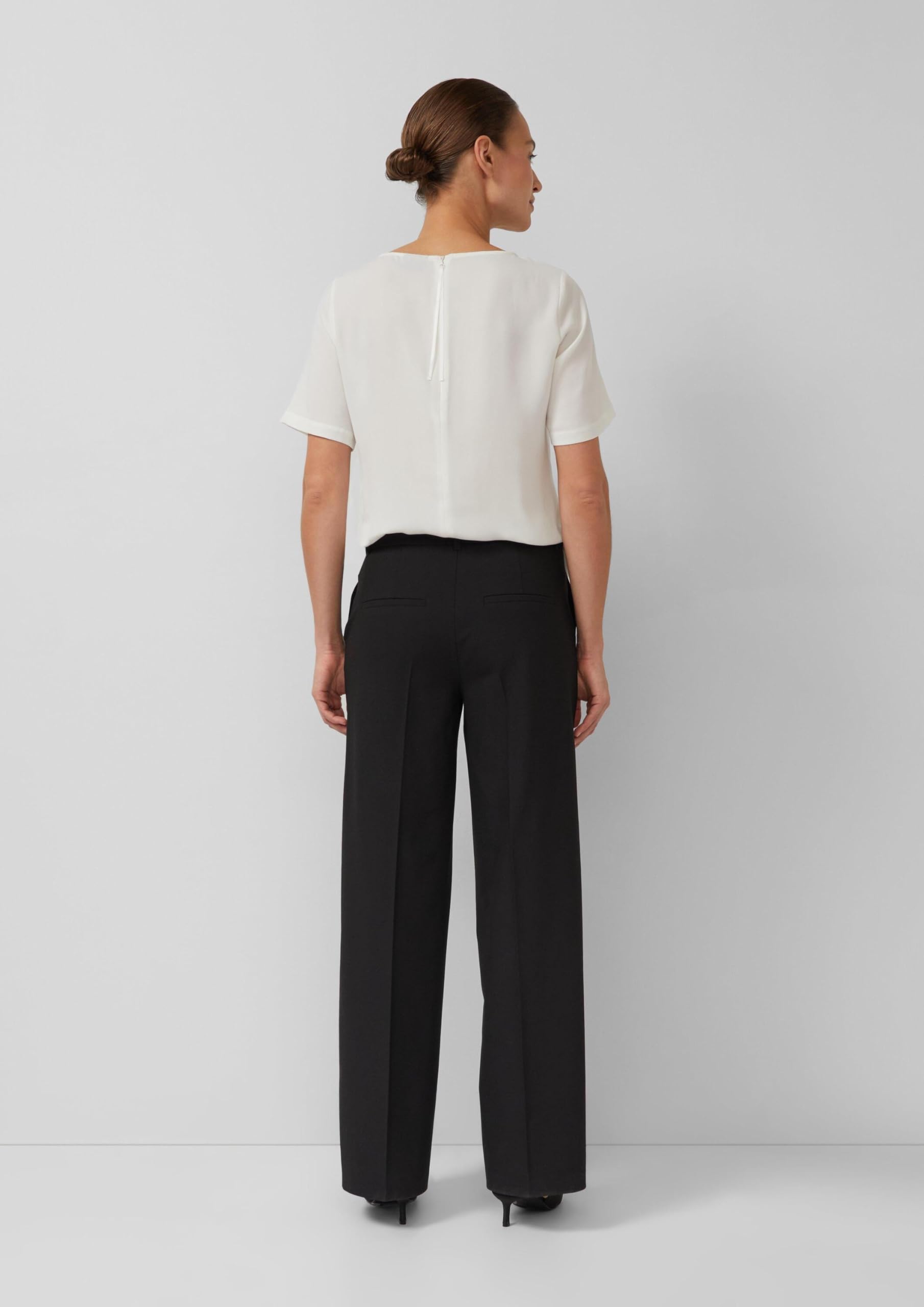 s.Oliver Elegante Business-Hose aus Viskosemix