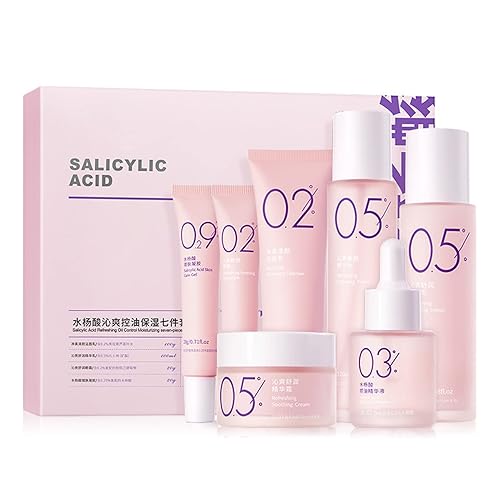 Miniatura 2 de Brrnoo Moisturizer Set - 7-piece set includes moisturizer, skincare serum, moisturizing facial cleanser, eye cream and lip protection for optimal