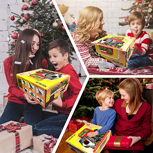 Keliwow Dinosaur Toys For Boys - 6 Pcs 13” Big Soft Pvc Dinosaur Figures - T Rex Triceratops Spinosaurus Stegosaurus Brachiosaurus Pterosaur - For Toddlers Kids Aged 3 + #TOP6