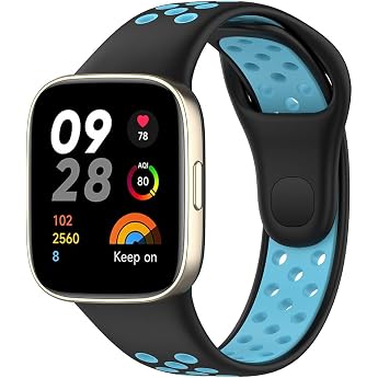Breathable Replacement Strap for Xiaomi Redmi Watch 3 Sports Wristband Watch Strap Silicone Wristbands for Redmi Watch 3