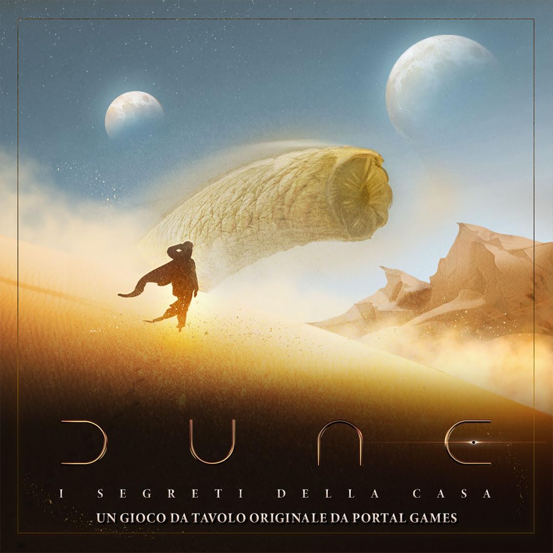 Pendragon - Detective Dune | Edizione italiana |Gioco da tavolo | Età 14+ | 1-4 Giocatori | Edizione Italiana, Età 14+, 1-4 Giocatori