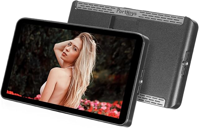 Portkeys LH7P bezprzewodowy monitor kamery 7'' 1000 nitów ekran dotykowy 4K monitor polowy z 3D LUT nowa funkcja fali luma szczytowa funkcja fałszywych kolorów kompatybilny z Sony, BMPCC 4K / 6K / 6K