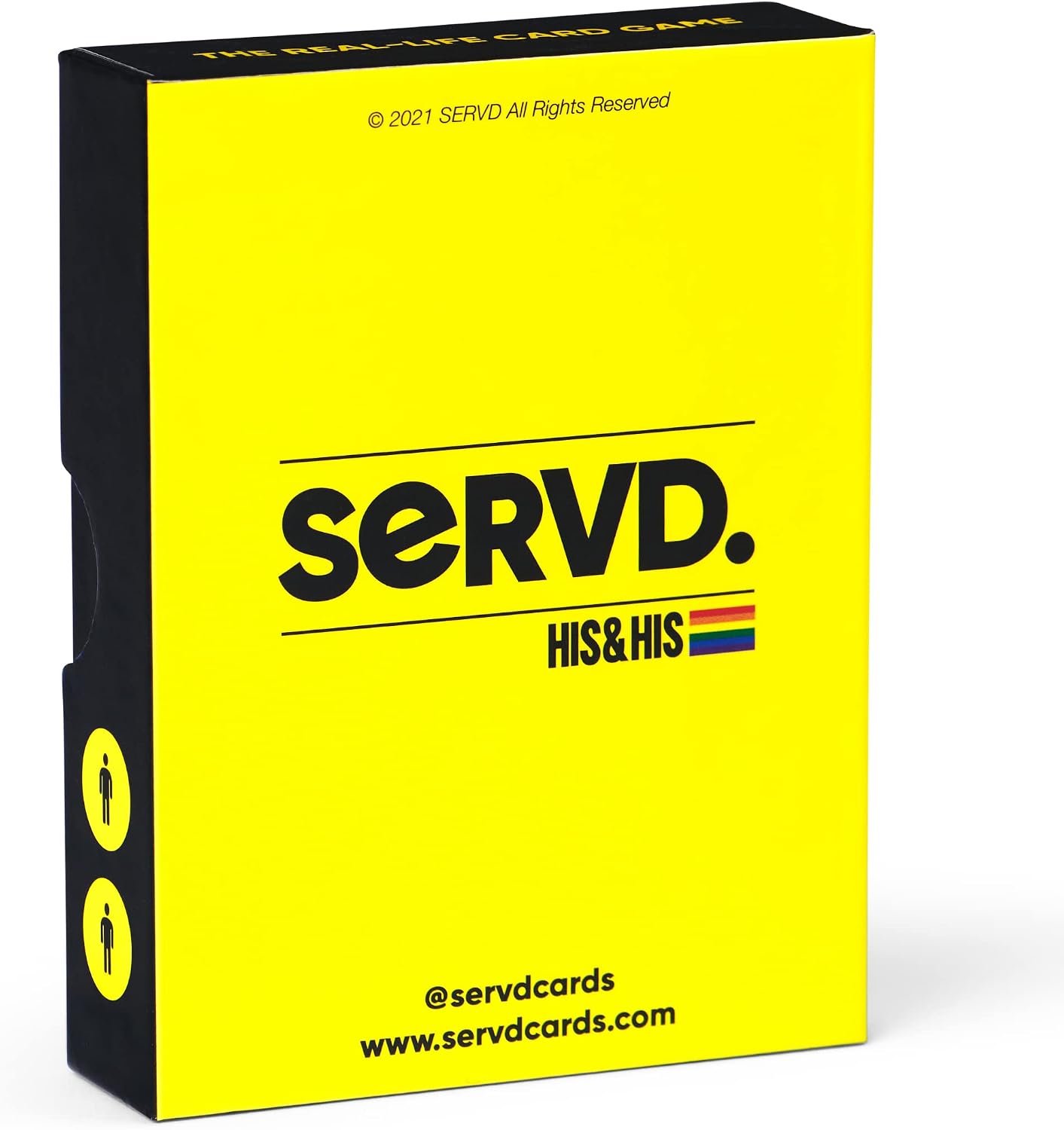 SERVD - His & His (Gay Male Couples) - The Hilarious Real-Life Couples Card Game