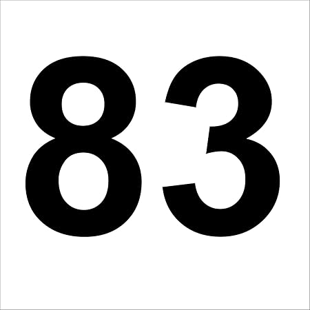 3 Times No 80 High Quality Number Decal Sticker Black Weatherproof 10 Cm High Made Of High Quality Film Without Back Numbers Number Wheelie Bin Uahl Enauf Sticker Stickers House Number Mail Box 3 Times No 80 High Quality Number Decal Sticker Black Weatherproof 10 Cm High Made Of High Quality Film Without Back Numbers Number Wheelie Bin Uahl Enauf Sticker Stickers House Number Mail Box