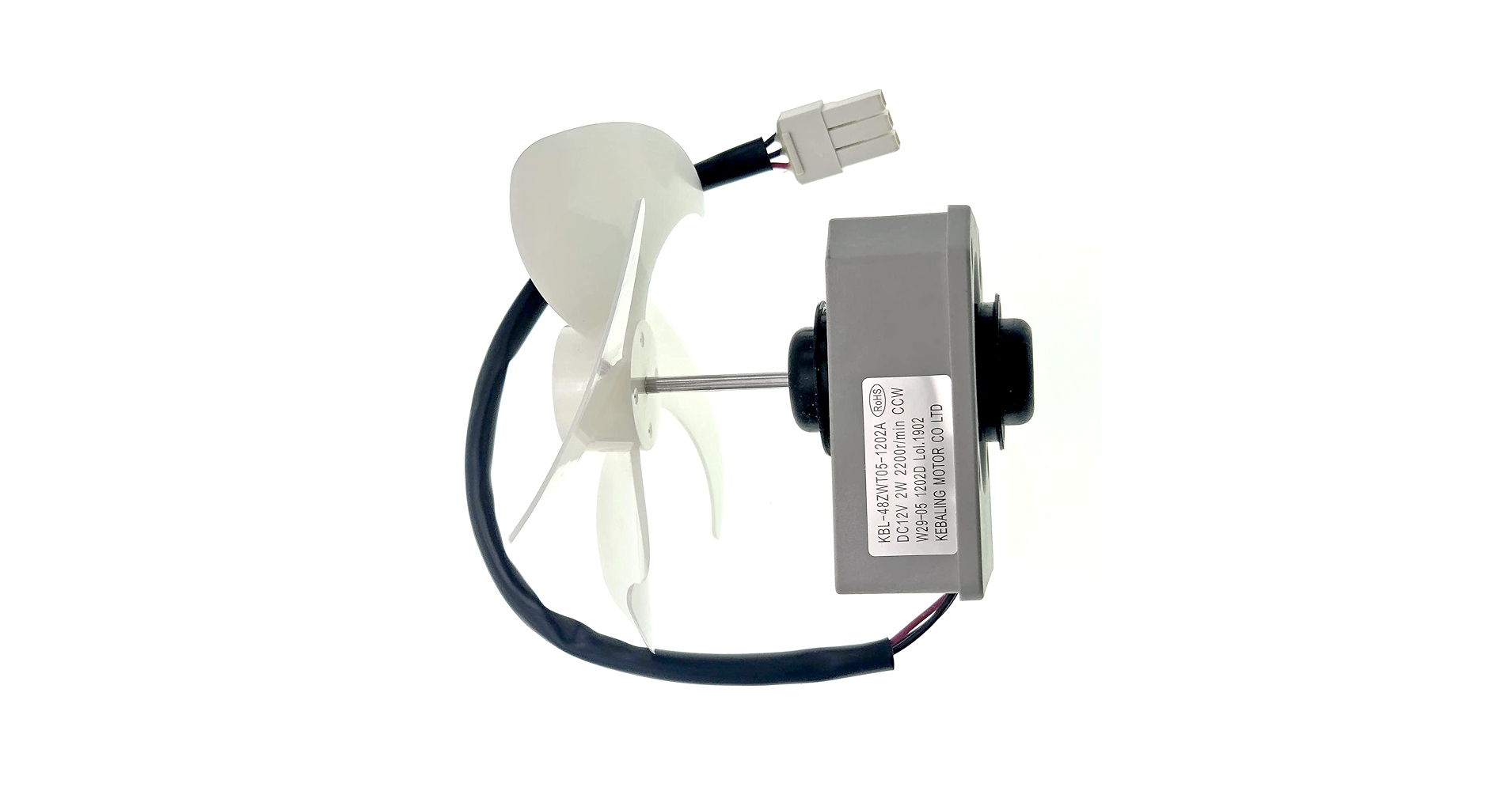 For Refrigerator Ventilation Fan Motor KBL-48ZWT05-1204 DC12V 4W 1450r/min