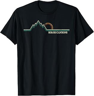 Kolob Canyons Zion National Park Retro Utah T-Shirt