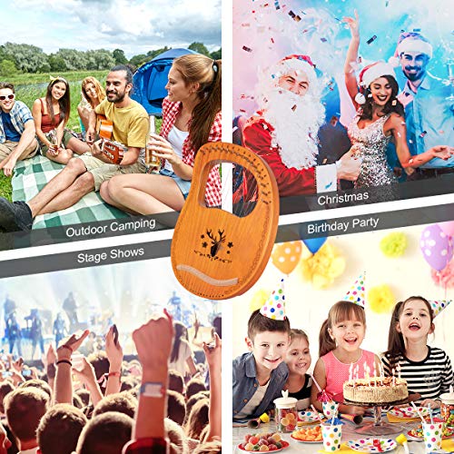 Topnaca Lyre Harp, 16 snaren, massief, mahonieharp met draagtas, extra snaren, stemsleutel, reinigingsdoek, plectrums - Image 8