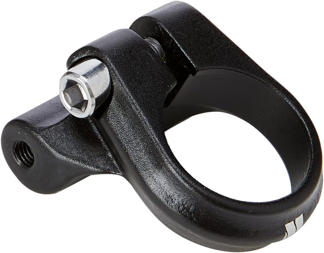 M Part Seat clamp with rack mount 28.6mm black