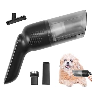 Aspiradora eléctrica de de Gato, aspiradora eléctrica para el de Cachorro, Suministros de Aseo para Mascotas, Herramienta de Limpieza de Animales pequeños para Todo Tipo de Perros, Gatos u