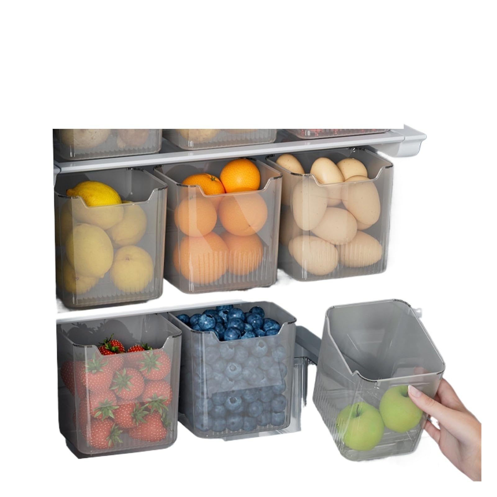 Caja De Almacenamiento De Puerta Lateral Del Refrigerador | Caja de almacenamiento for puerta lateral de refrigerador, organizador for nevera, organización de cocina, almacenamiento