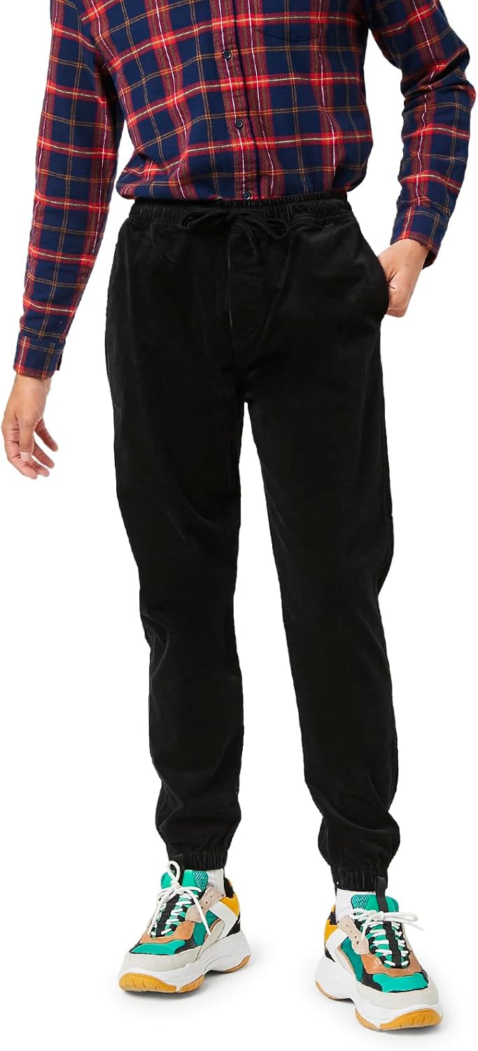 Forever 21 Mens Corduroy Drawstring Joggers - Image 2