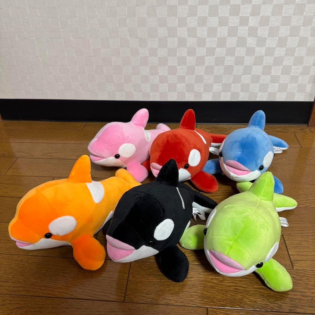 須磨シーワールド オルカくじ シャチぬいぐるみ 全種類セット 4等袋