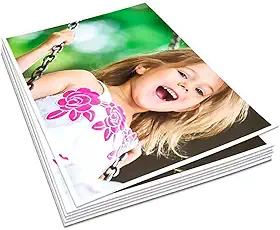 Papel Fotográfico 120g A4 Glossy Branco Brilhante Resistente àÁgua / 500 folhas