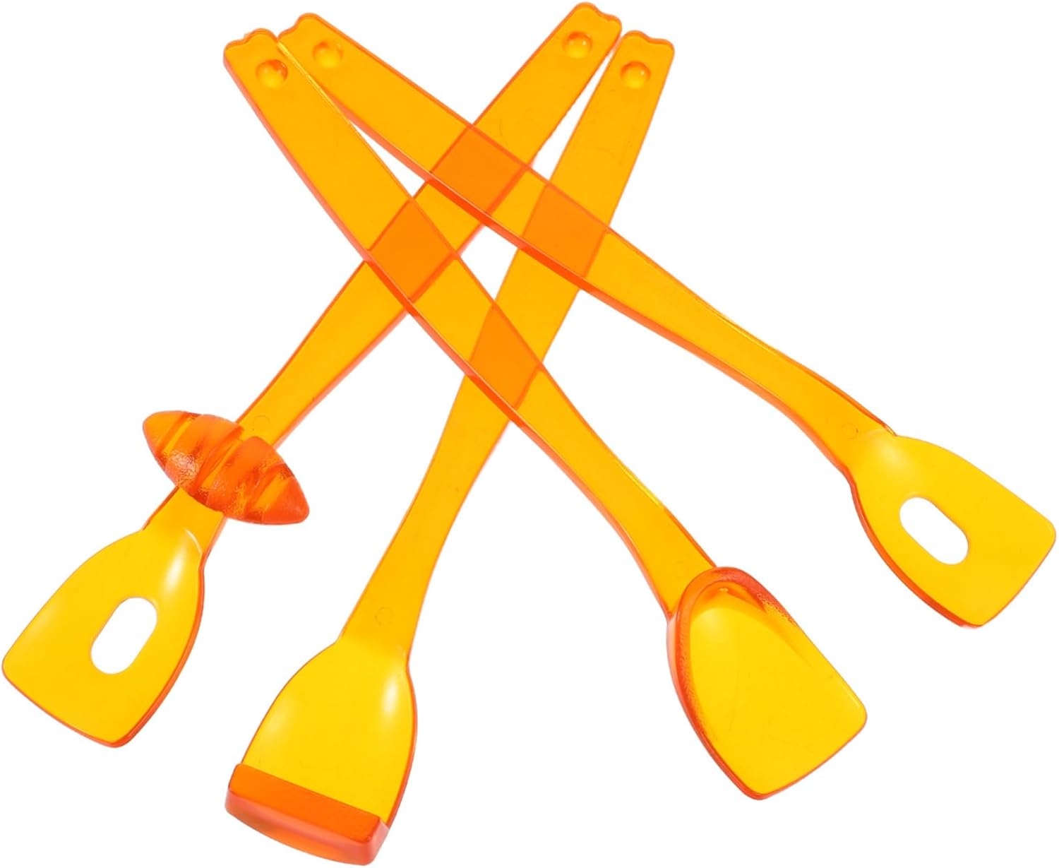 4pcs Oral Muscle Trainer Tongue Exercise Tool Adaptive Spoon for Boys and Girls Speech Therapy Oral Motor Therapy Jaw Exercise