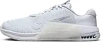 Tênis de treino feminino Metcon 9 AMP (DZ2537-103, branco/platina pura)