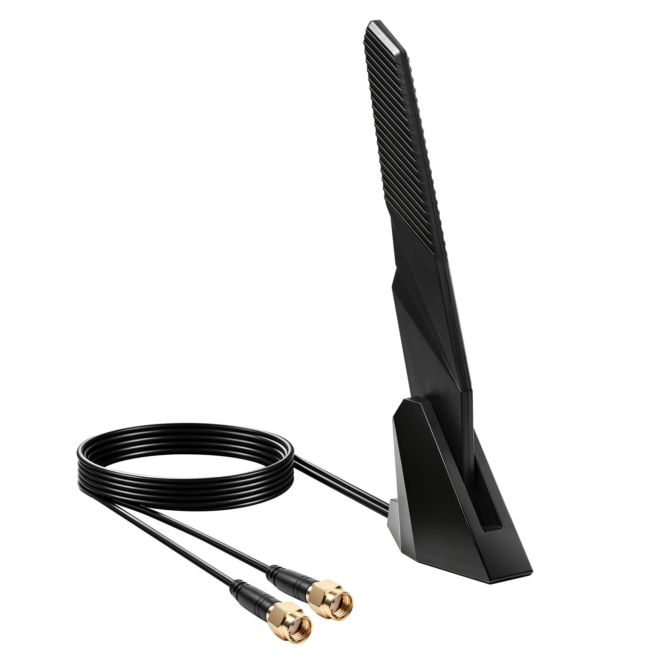 Antenne Externe WiFi 7 WiFi 6E Tri-Band avec Connecteur RP-SMA pour ASUS, Gigabyte Aorus Gaming Carte mère PCIe
