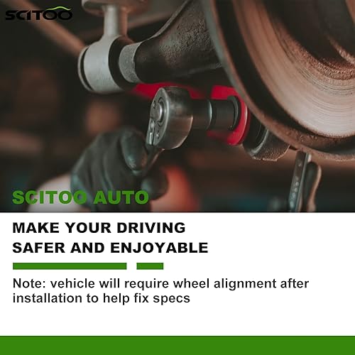 Miniatura 2 de SCITOO Kit de suspensión ajustable trasera inferior de brazo camber apto para 2001-2006 para Acura MDX, 2003-2007 para Honda para Accord, 1999-2004