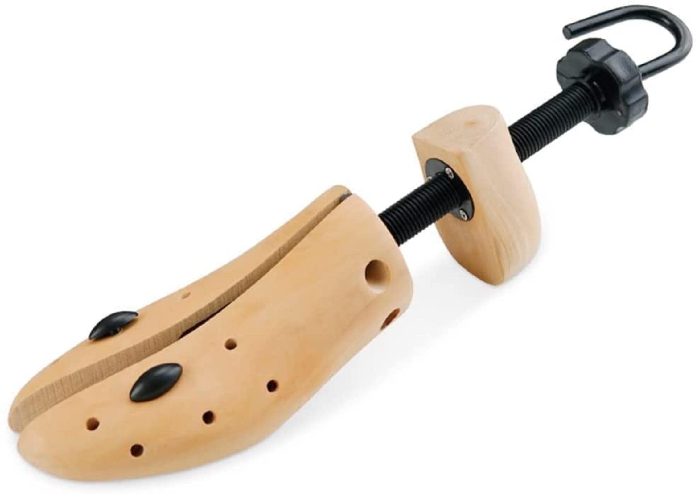 SCIBOR Professioneller Schuhspanner, Schuhspanner, 4-Wege-Schuhspanner, Spanner für Sportschuhe und Lederschuhe (Farbe: Natur, Größe: US-Größe (5–8,5)) (Natur, US-Größe (8)