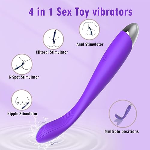 Miniatura 17 de Juguetes sexuales para adultos para mujeres, vibrador de punto G del clítoris con 10 potentes modos de vibración, estimulador del pezón del Verde