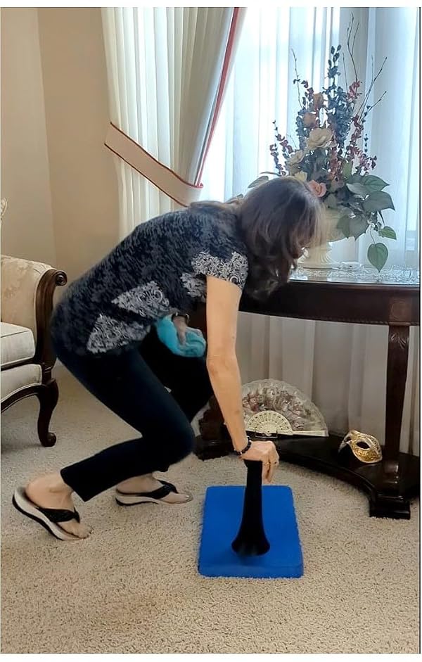 Innprodica Mobility Aid Tool Help-Me-Up Garden Kneeling pad with Support Post Handle Grip to Reduce Knee and Back Stress. Helps with Kneeling Exercising or Physical Therapy. by Innprodica - Image 4