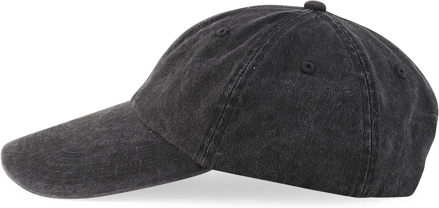 Armycrew XXL Oversize 4 Inch Long Bill Pigment Dyed Baseball Cap - Image 3