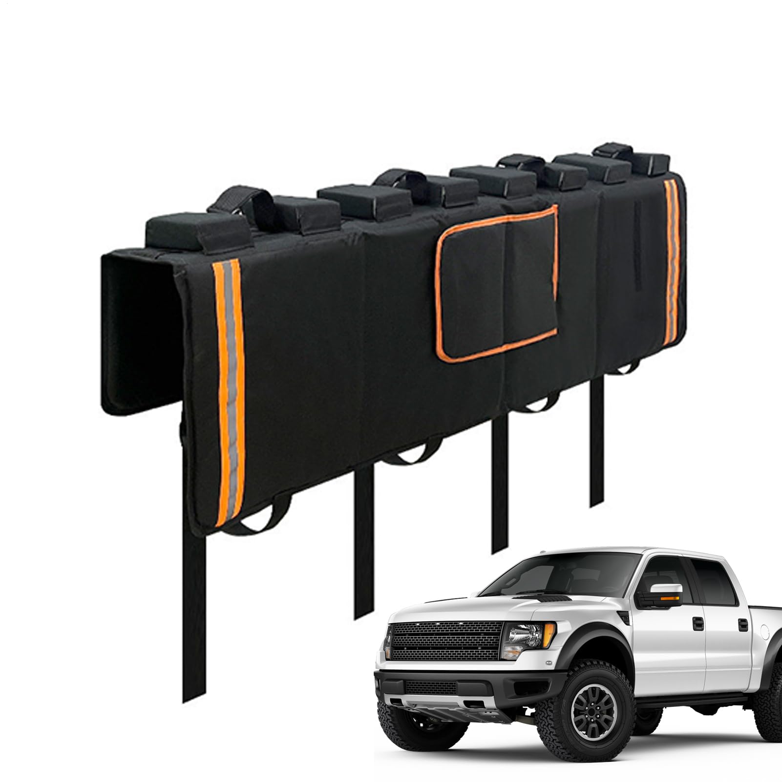 Mountainbike Heckklappenschutzpad Schutzmatte Für Transportzubehör | Heckklappenabdeckung Für Trucks Erwachsene Männer Wochenendfahrer Outdoor-Pickup-Truck-Besitzer