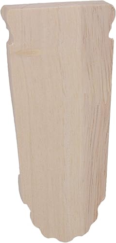 Miniatura 3 de logyues Soporte de viga tallado de madera maciza europea 4pcs para ventanas de cocina, puertas de madera, vigas de muebles y otros campos de