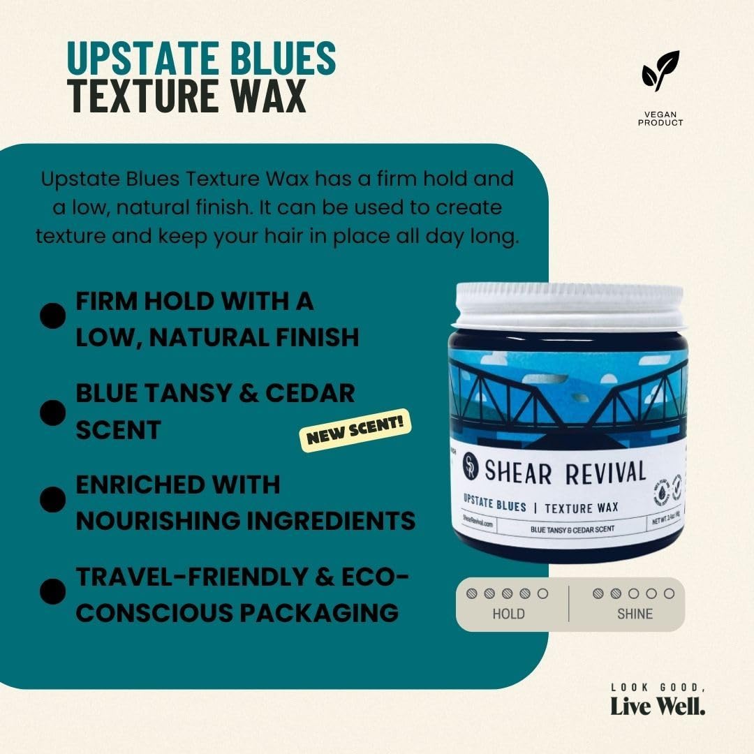 Upstate Blues Texture Wax