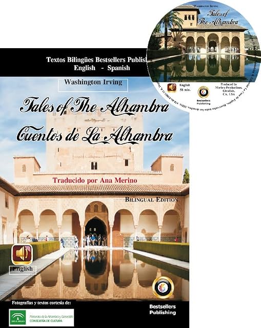 Portada de Cuentos de la Alhambra = Tales of the Alhambra