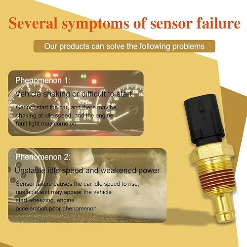 Miniatura 4 de Sensor de temperatura del refrigerante del motor, interruptor del ventilador del refrigerante del radiador, sensor de temperatura del agua