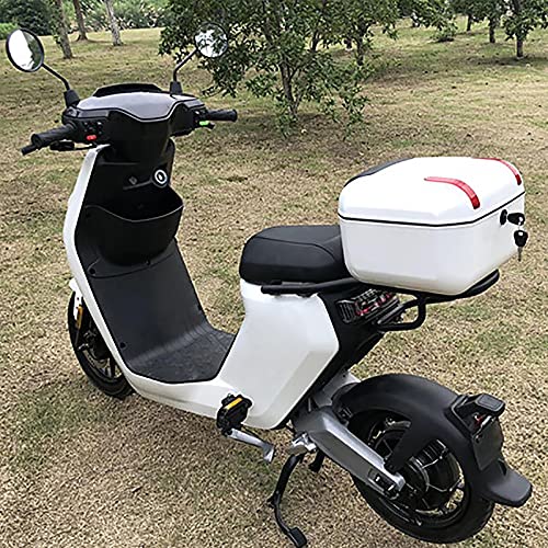 Boîte de queue de moto étanche avec support universel pour ranger un casque - 7