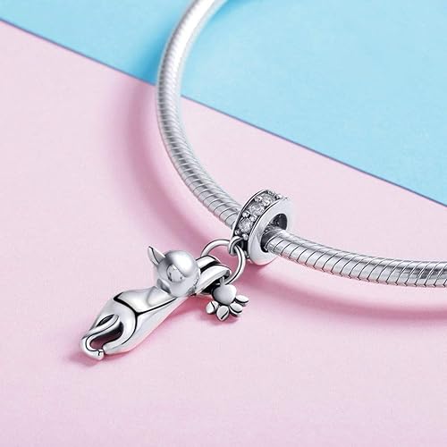 Miniatura 3 de Lindo dije colgante de gato apto para pandora, pulsera, collar, regalos para mujeres