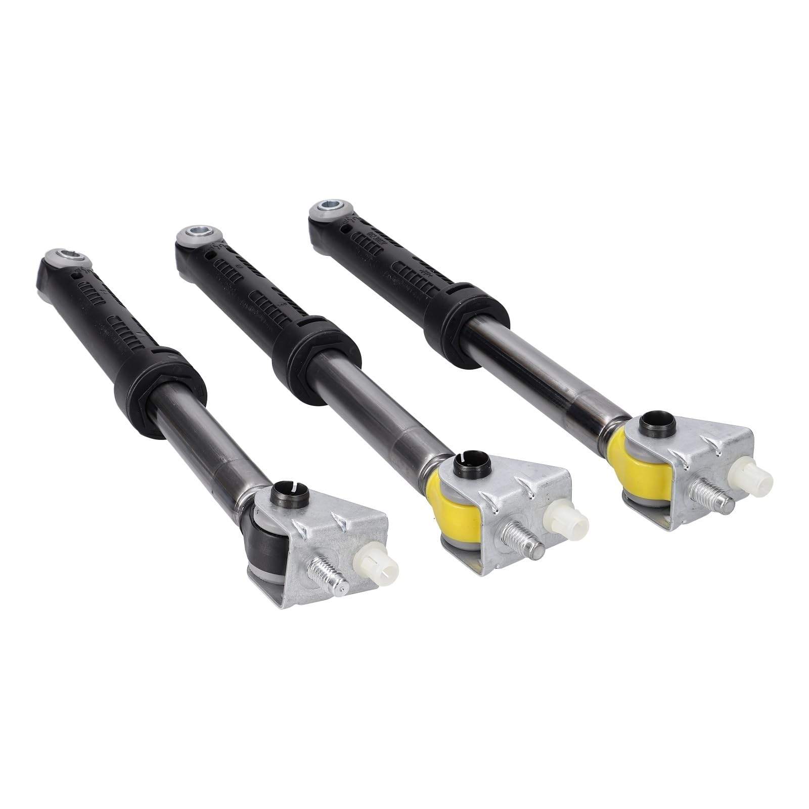 LUTH Premium Profi Parts Stoßdämpfer Set 120N (3 Stück) kompatibel mit Miele 09850882 09850881 09850880 09812250 SUSPA 11963320 Waschmaschine Bottichdämpfer Trommeldämpfer Reibungsdämpfer