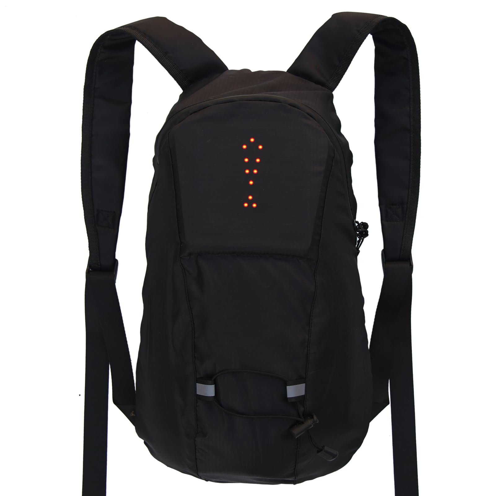 Blinker-Rucksack, Fernbedienung, reflektierender Warnrucksack