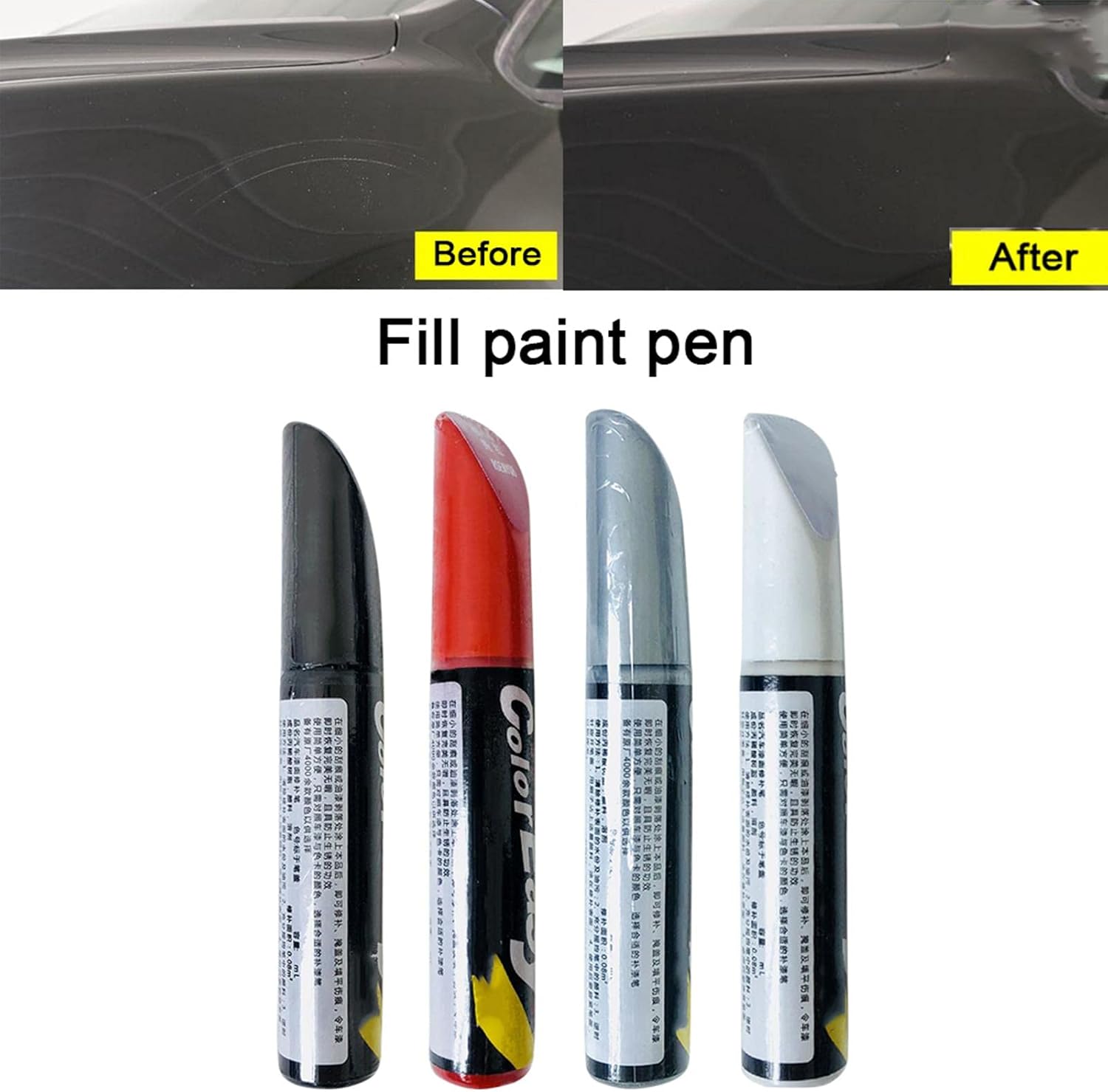 最新の激安 Coldwhite カースクラッチ修理ペン ペイントペン 補修パテ 車塗装補修用品 車の傷修理用品 タッチアップペン キズペン つや消し オートケア 4色 Feasible Glm Co Il 最新の激安 Coldwhite カースクラッチ修理ペン ペイントペン 補修パテ 車塗装補修用品 車の傷修理用品 タッチアップペン キズペン つや消し オートケア 4色 Feasible Glm Co Il