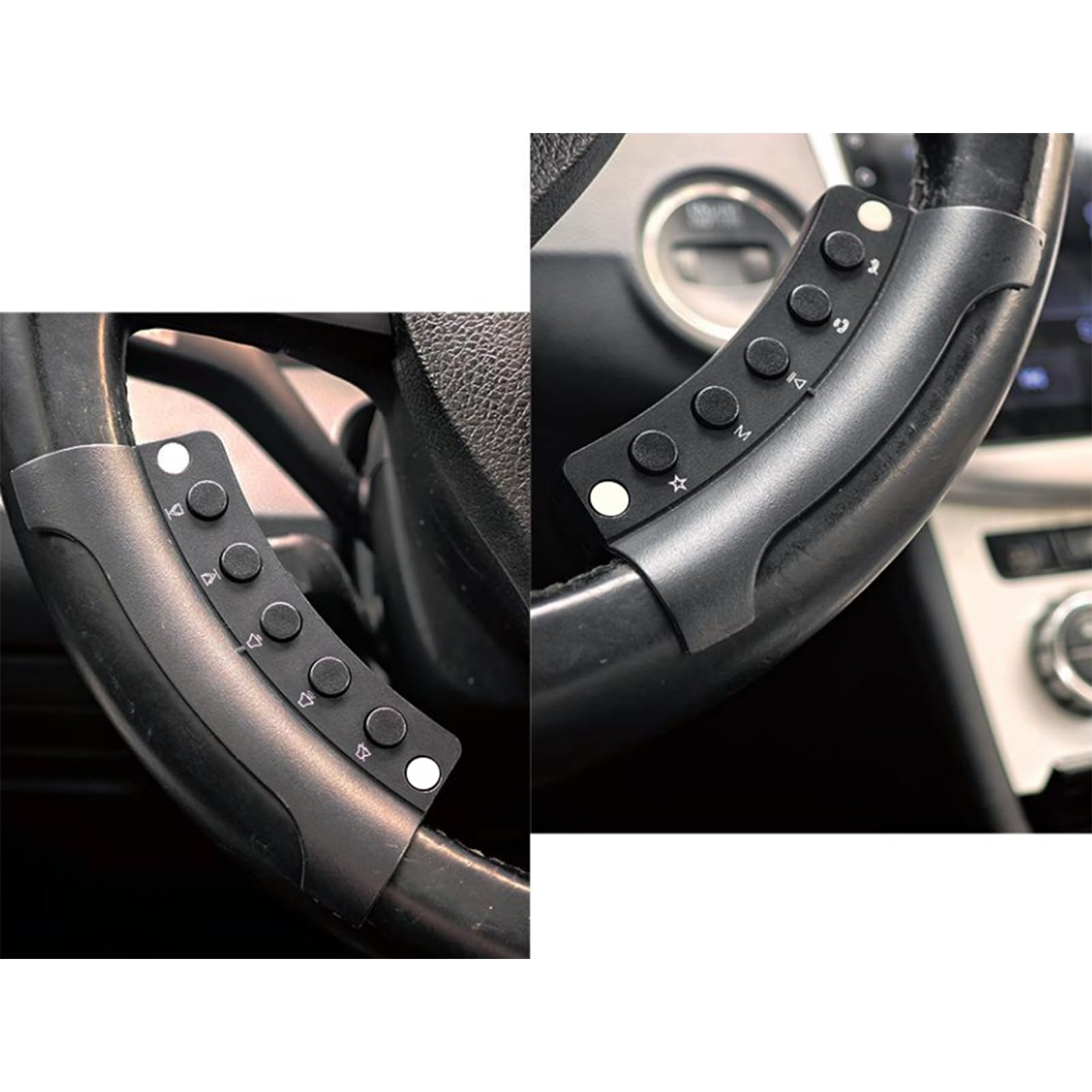 URVOLAX Lenkradfernbedienung für UR90A UR92A Autoradio, Kompatibel mit Allen Automodellen, USB-Aufladung erforderlich