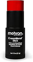 Vista 32 de Mehron Makeup CreamBlend Stick Pintura para la cara, maquillaje corporal y crema base Perfecto para Halloween.75 oz (21 g) (Verde)