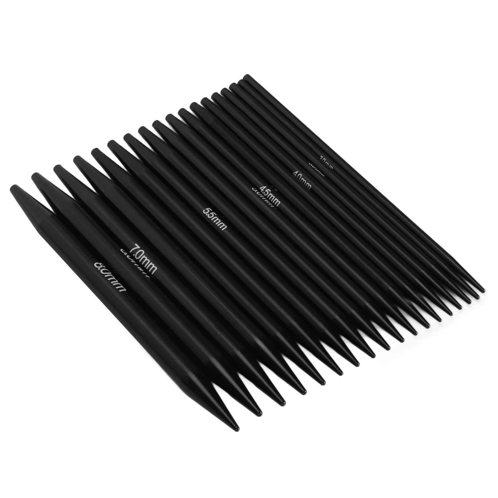 Set di Ferri Circolari Intercambiabili da 32 Pezzi, Set di Ferri Circolari Ergonomici Intercambiabili da 3 a 6 Mm con per Principianti, Regali per Mamma, Nonna,