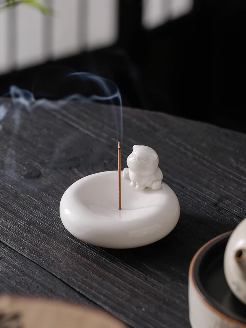 9.5cm Creative Cute Fragrance Insertion Aromatherapy Furnace Fragrance Fragrance Holder Ceramic