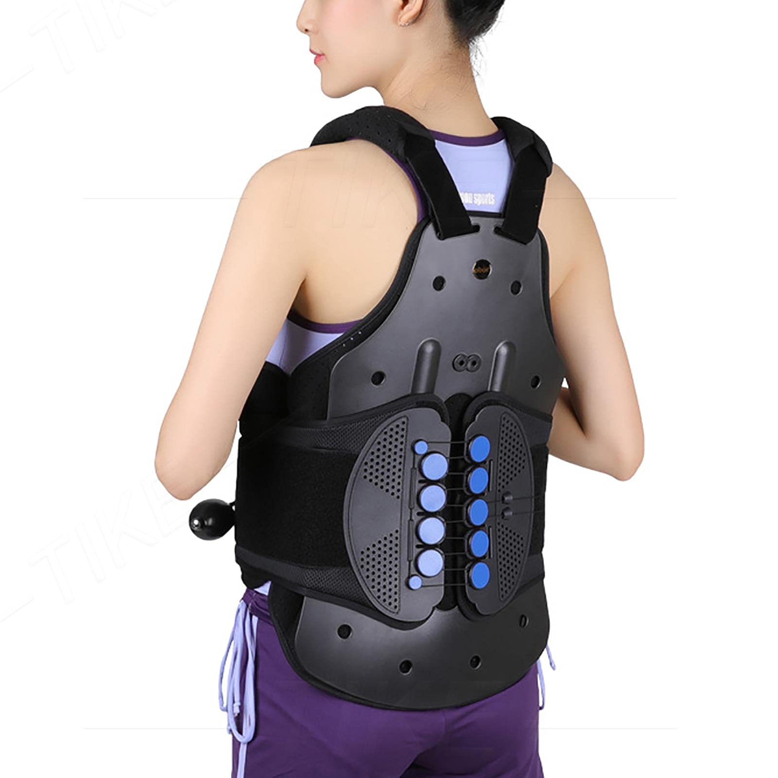 Buy Thoracic Full Back Brace, Back Brace With Bracket And Double Airbag