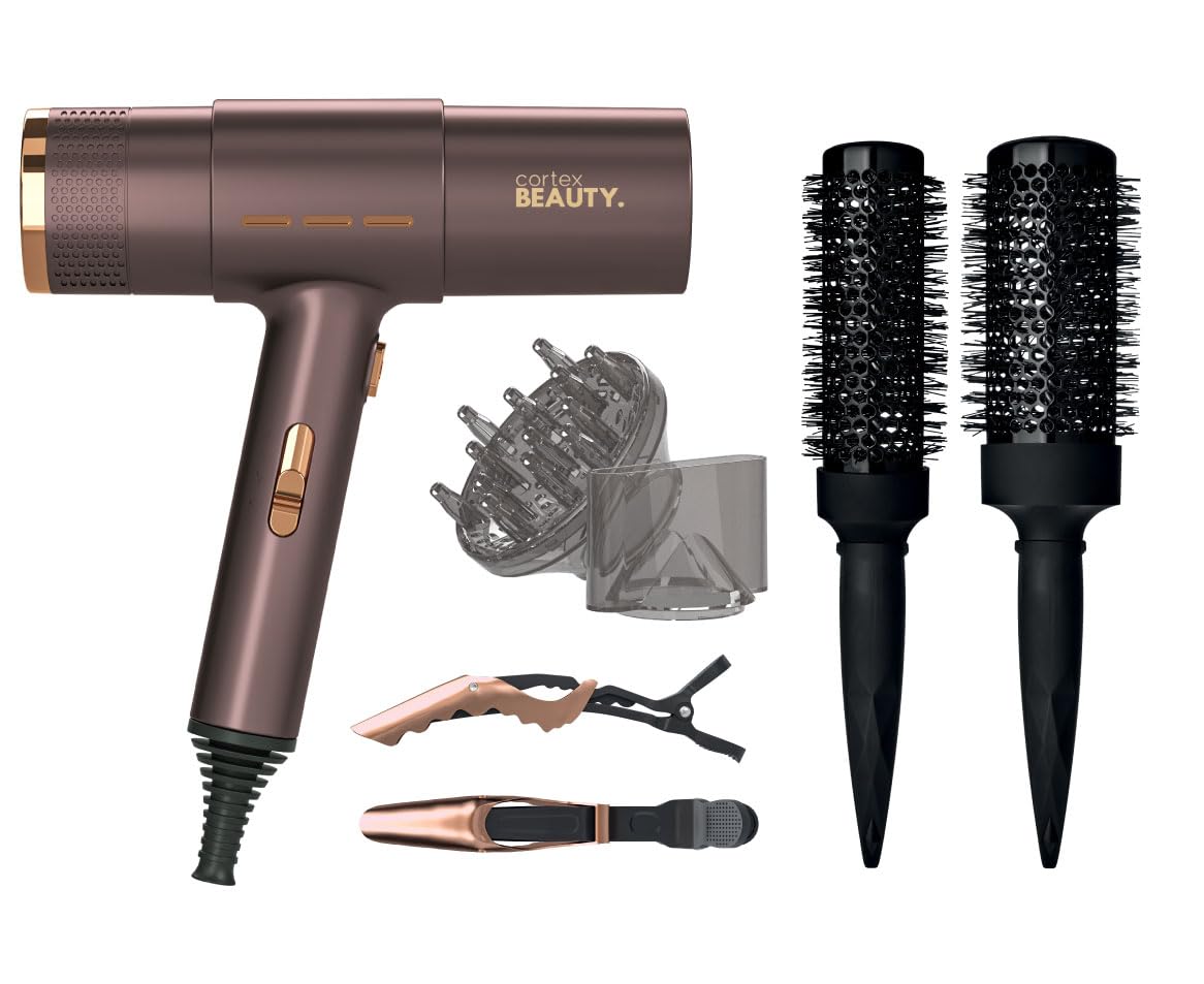 Cortex International Turbo Blazer - Salon Performance Styling Hairy Dryer Set (Puce)