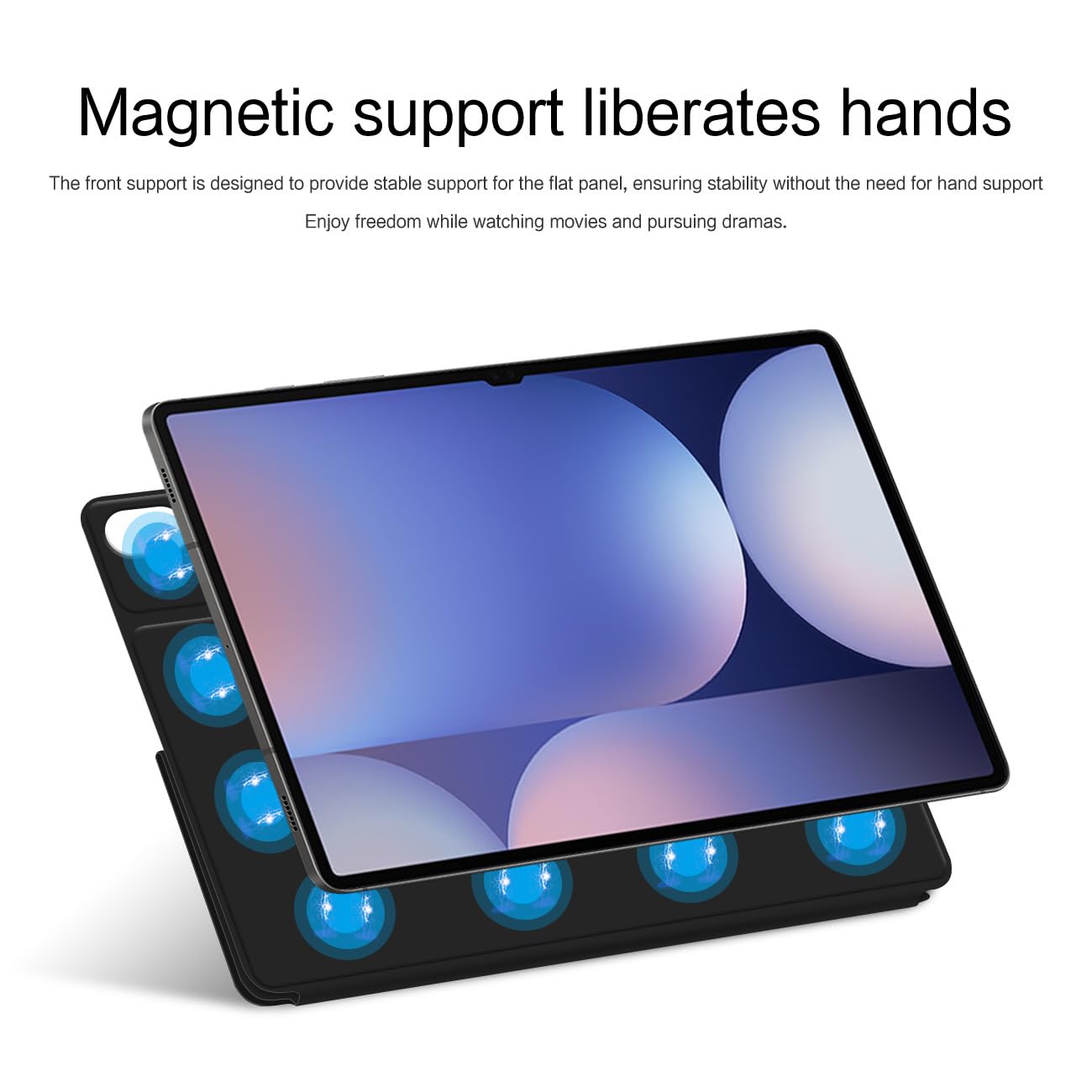 QYiiD Magnetic Case for Galaxy Tab S10 FE+ 13.1 inch/Galaxy Tab