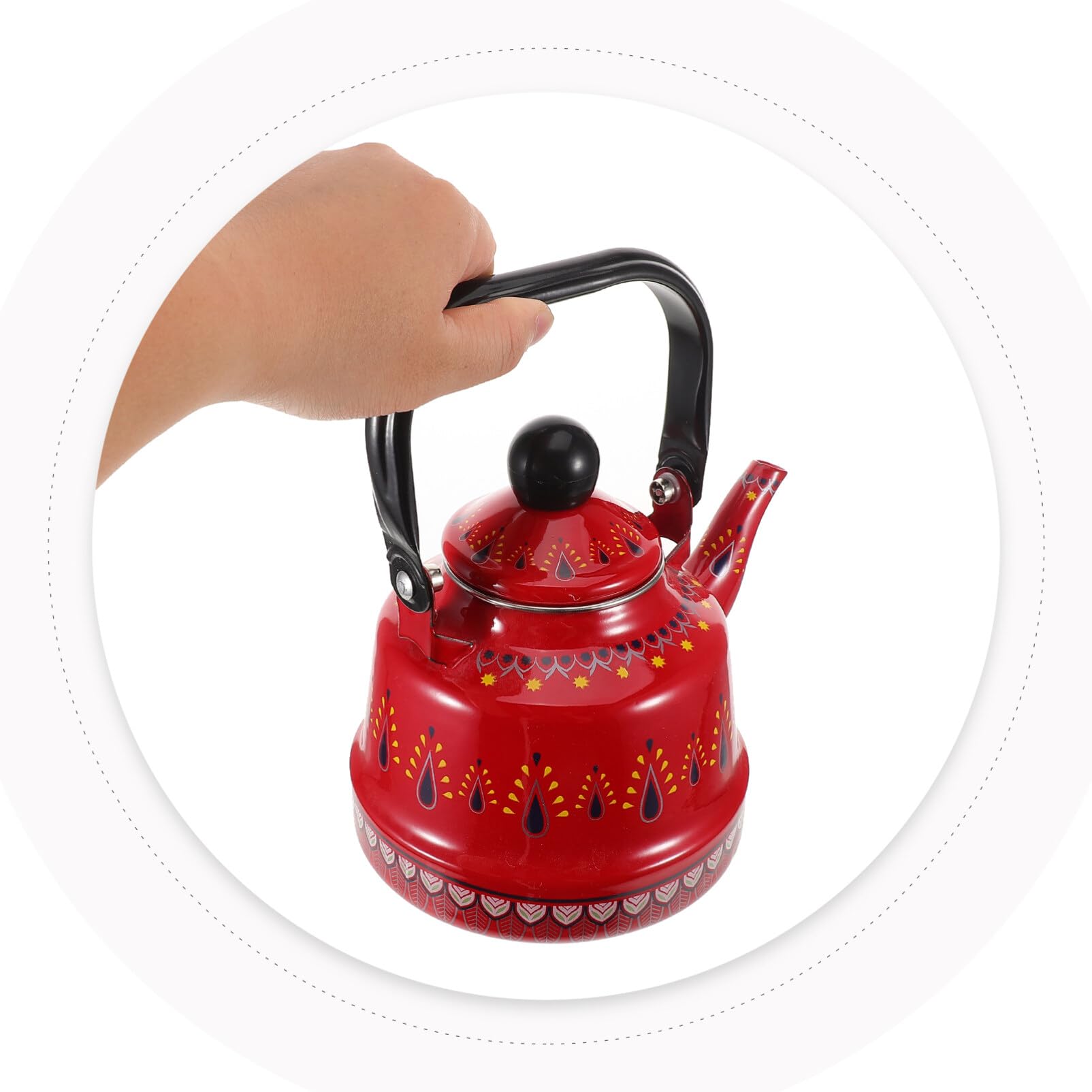Amazon Teteras Eléctricas Tetera Esmaltada Vintage, Tetera Para