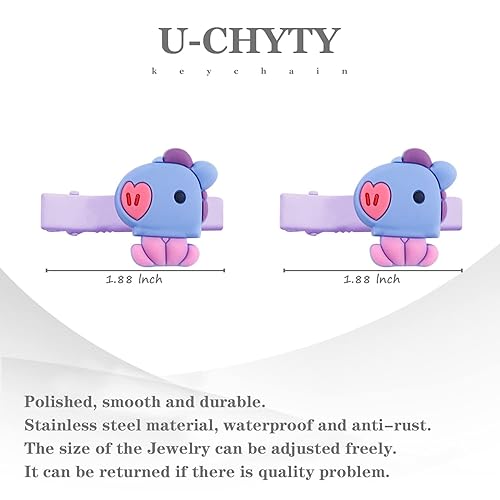 Miniatura 6 de Kpop Army - Pinzas para el cabello de Bangtan para niños, diadema de belleza, accesorios para el cabello, regalo para niñas estudiantes-MANG